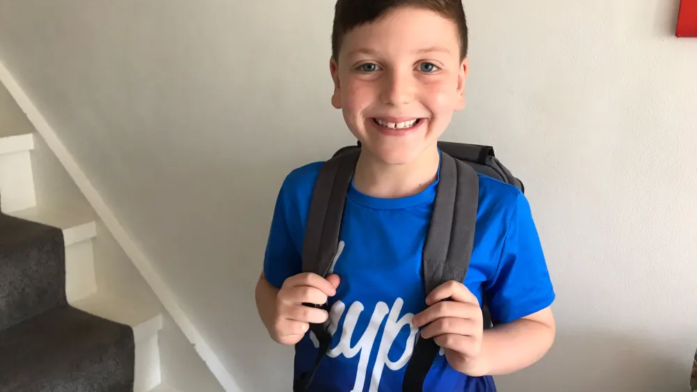 Danny Noimark, from the U.K., appears in an online video campaign to raise awareness and funds for the Israeli NGO Nevet. Credit: Nevet.