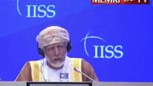 Speaking at the International Institute for Strategic Studies' (IISS) 2018 Manama Dialogue, Omani Foreign Minister Yusuf bin Alawi bin Abdullah said: "Israel is one of the countries in the region. … Maybe it is time that Israel had the same privileges and duties as other countries." The video was uploaded to the Internet on Oct. 27, 2018. (MEMRI)