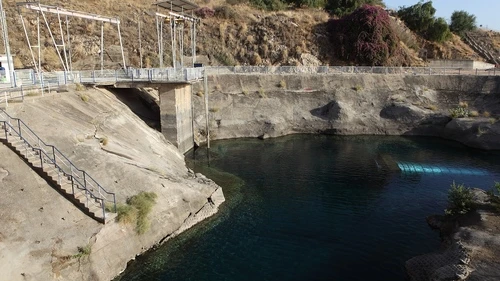 The Sapir Pumping Station of Mekorot, Israel's national water company, near the Kinneret in northern Israel. Credit: Yaakov Naumi/Flash90.