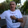 Baruch Ben-Yigal, father of the late IDF soldier Amit, attends a protest in Tel Aviv against the Supreme Court decision to cancel the demolition order for the home of the Palestinian terrorist who murdered his son, Aug. 16, 2020. Photo by Tomer Neuberg/Flash90.