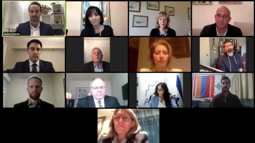 Leaders from the international grassroots organization Combat Anti-Semitism Movement (CAM) and the International Christian Embassy Jerusalem (ICEJ) host a digital event with keynote speakers from Israel, inspirational stories of Christian leaders and a musical concert. Source: Screenshot.