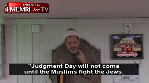 Mohamed Tataiat, imam of the Grand Mosque in Toulouse, France. Source: Screenshot.