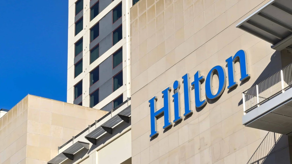 A Hilton hotel in Austin, Texas. Credit: Ceri Breeze/Shutterstock.