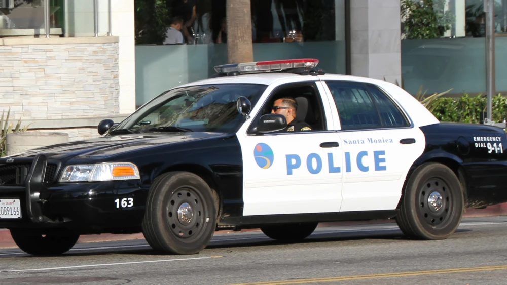 A Santa Monica Police patrol car. Credit: Tony Hisgett via Wikimedia Commons.