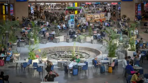 Ben Gurion International airport near Tel Aviv on Aug. 29, 2023. Photo by Arie Leib Abrams/Flash90.