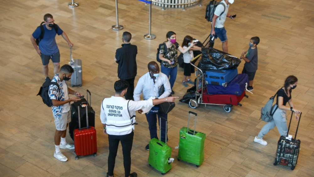 Ben Gurion International Airport, June 20, 2021. Photo by Yossi Aloni/Flash90.
