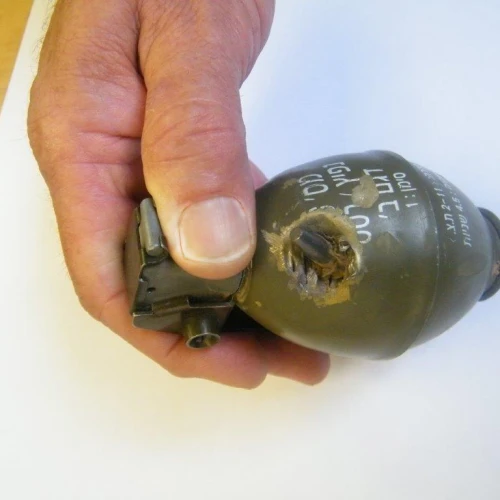 Elbit Systems safe grenade. Credit: Courtesy.