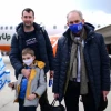 Ukrainian Jewish immigrants arrive at Ben-Gurion International Airport in Tel Aviv as part of an aliyah from Ukraine on Feb. 20, 2022. Photo by Tomer Neuberg/Flash90.