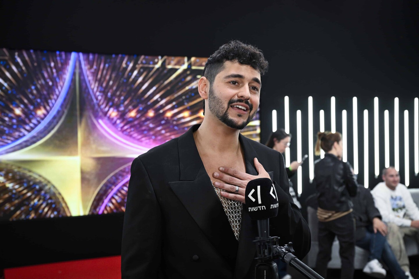 Noam Bettan, winner of the reality show "The Next Star" poses for a picture after winning the final in Neve Ilan, near Jerusalem, Jan. 21, 2026. Photo by Yael Abas Guisky/Flash90.