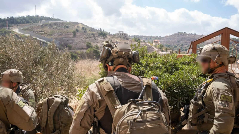IDF troops conducting ground operations against Hezbollah terror targets in Southern Lebanon, Oct. 5, 2024. Credit: Israel Defense Forces.