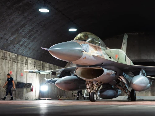 An Israeli Air Force fighter jet prepares to attack Houthi terrorist infrastructure in Yemen, July 7, 2025. Credit: IDF.