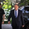 Yamina Party leader Naftali Bennett arrives at the President's Rouse in Jerusalem, May 5, 2021. Photo by Olivier Fitoussi/Flash90.