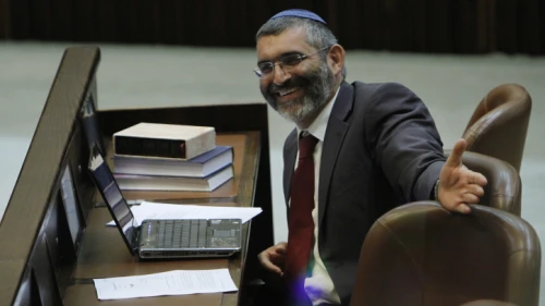 Right-wing Knesset member Michael Ben-Ari at a a plenum session on Aug. 9, 2010. Photo by Miriam Alster/Flash90.