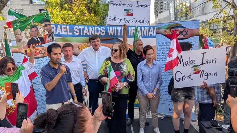 Iran Unity Unity march against Iranian regime draws about 1,000 in Toronto ...