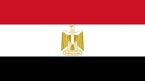 Flag of Egypt. Credit: Wikimedia Commons.