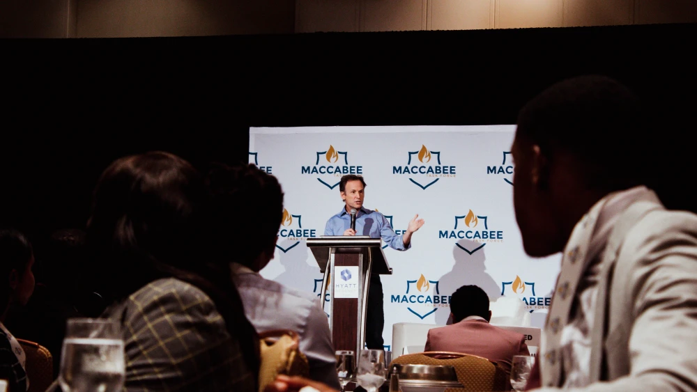 David Brog, executive director of the Maccabi Task Force. Credit: Christopher François.