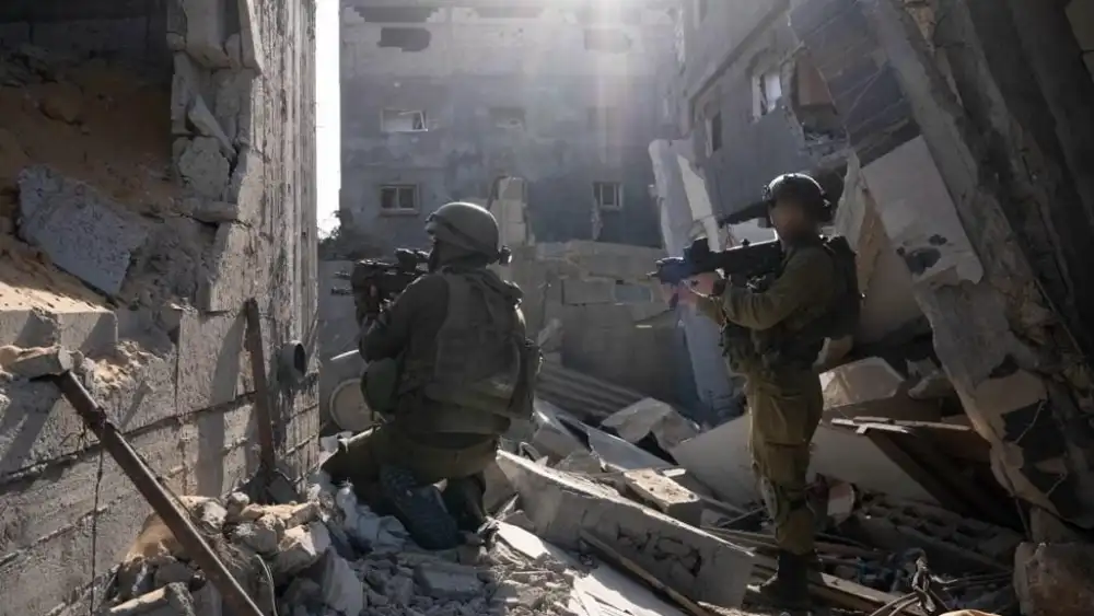 Israeli forces conducting ground operations in the Gaza Strip, Nov. 5, 2023. Credit: IDF.