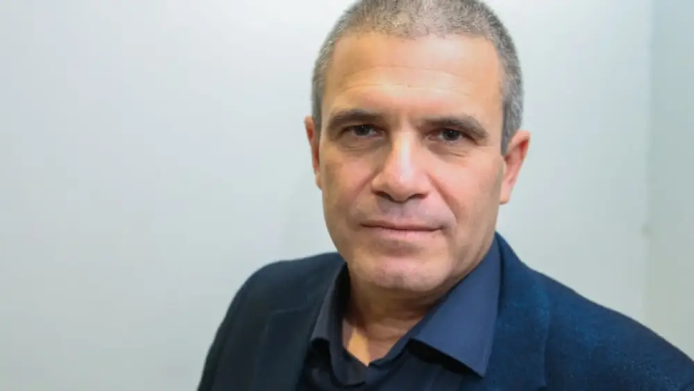 Israeli Defense Forces Brig. Gen. (res.) Gal Hirsch during a press conference in Tel Aviv, Dec. 26, 2018. Photo by Flash90.