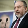 Israel Beiteinu leader Avigdor Liberman speaks during a press conference in Tel Aviv, March 19, 2019. Photo by Tomer Neuberg/Flash90.