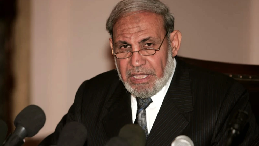 Senior Hamas official Mahmoud al-Zahar, March 25, 2016. Credit: Wikimedia Commons.