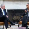 U.S. President Barack Obama with Israeli Prime Minister Benjamin Netanyahu in the Oval Office on Oct. 1, 2014. Credit: Official White House Photo by Pete Souza.
