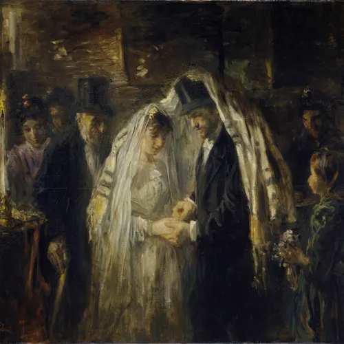 Jozef Israëls Jewish wedding