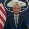 U.S. Attorney General Merrick Garland. Source: Screenshot.