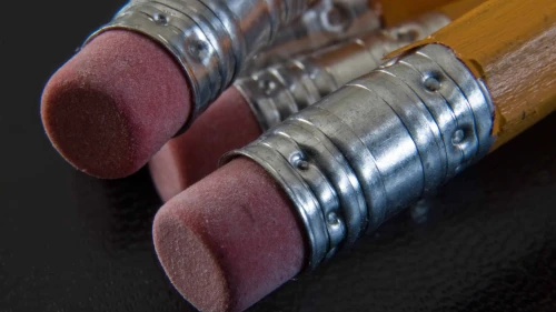 Pencil erasers
