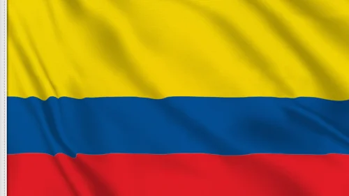 Flag of Colombia. Source: Screenshot.