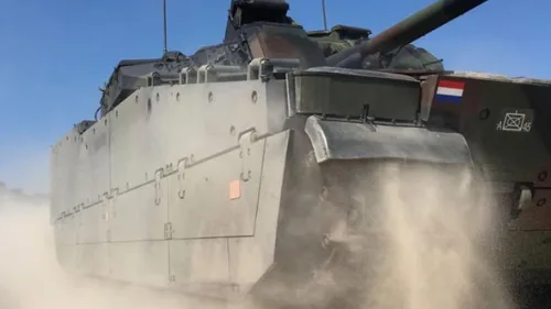 Dutch CV90 vehicle. Credit: BAE Systems.