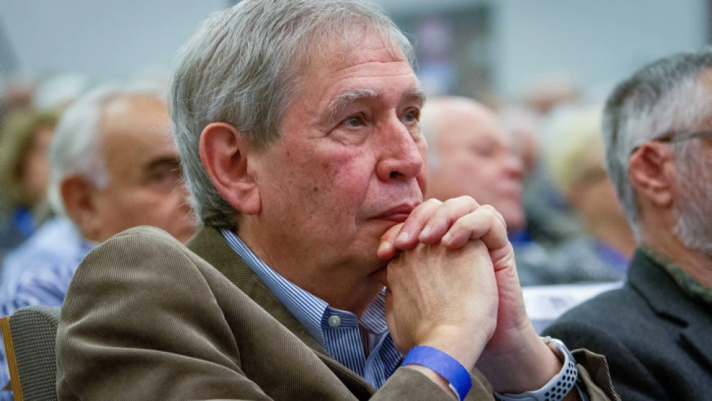 Former Mossad director Tamir Pardo at the Meir Dagan Conference for Strategy and Defense in Netanya College on March 18, 2019. Photo by Flash90.