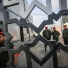 Palestinian security forces loyal to Hamas stand at the Rafah border crossing with Egypt in the southern Gaza Strip on March 15, 2020. Photo by Abed Rahim Khatib/Flash90.