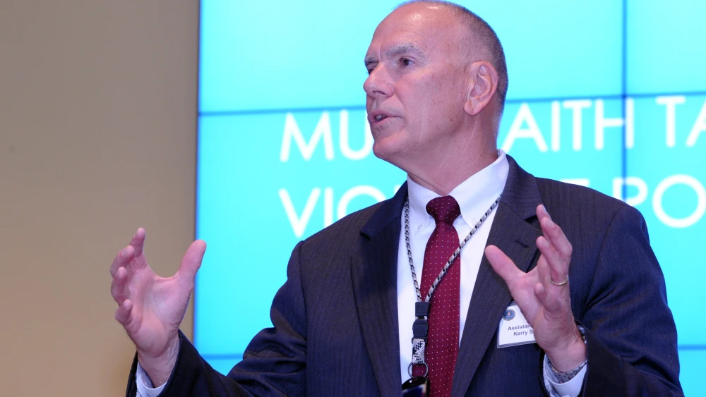 Assistant director of the FBI's Office of Partner Engagement Kerry Sleeper. Credit: FBI.