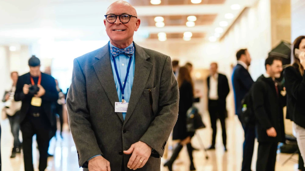 Judge Alan Clemmons in the Knesset, Jan. 26, 2026. Credit: Eclipse Media.