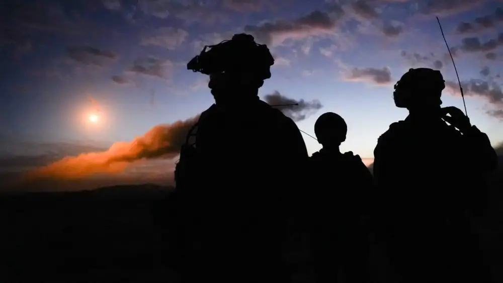 Israeli troops operating in the Hamas-ruled Gaza Strip, Dec. 12, 2023. Credit: IDF.
