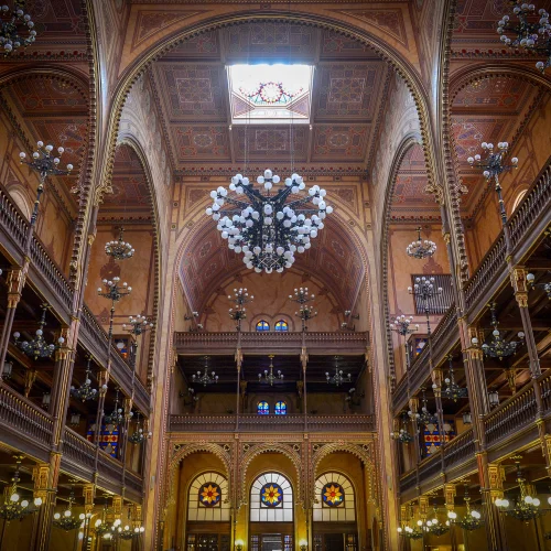 A view of the Dohány Street Synagogue, also known as the Great Synagogue, in Budapest, Hungary. It is the largest synagogue in Europe and the second-largest in the world. Photo by Yossi Zeliger/Flash90.