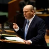 Israeli Prime Minister Naftali Bennett addresses the U.N. General Assembly in New York City on Sept. 27, 2021. Photo by Avi Ohayon/GPO.