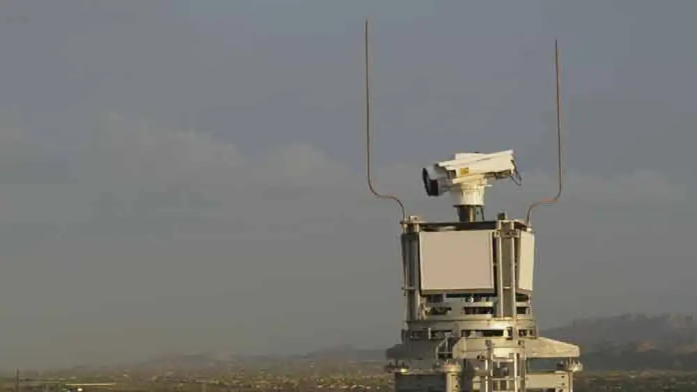 The Elbit Systems Integrated Fixed Towers system. Credit: Courtesy.