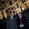 Irish Foreign Minister Eamon Gilmore visits the Yad Vashem Holocaust Memorial Museum in Jerusalem, during an official visit in Israel, Jan. 29, 2012. Photo by Yonatan Sindel/Flash90.