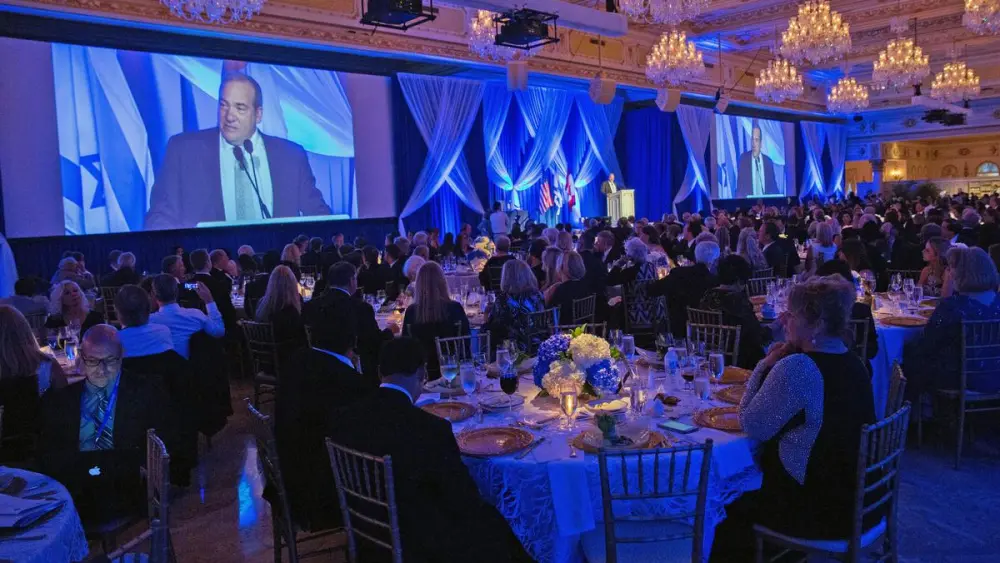 More than 500 evangelical Christians and Jews from across North America gathered at Mar-a-Lago for the “Together in Fellowship” gala on March 25, 2018. Credit: Capehart Photography.