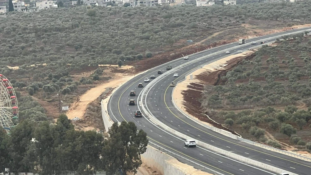 The Huwara Bypass Road in Samaria, Nov. 12, 2023. Photo by Rafi Reshef/TPS.