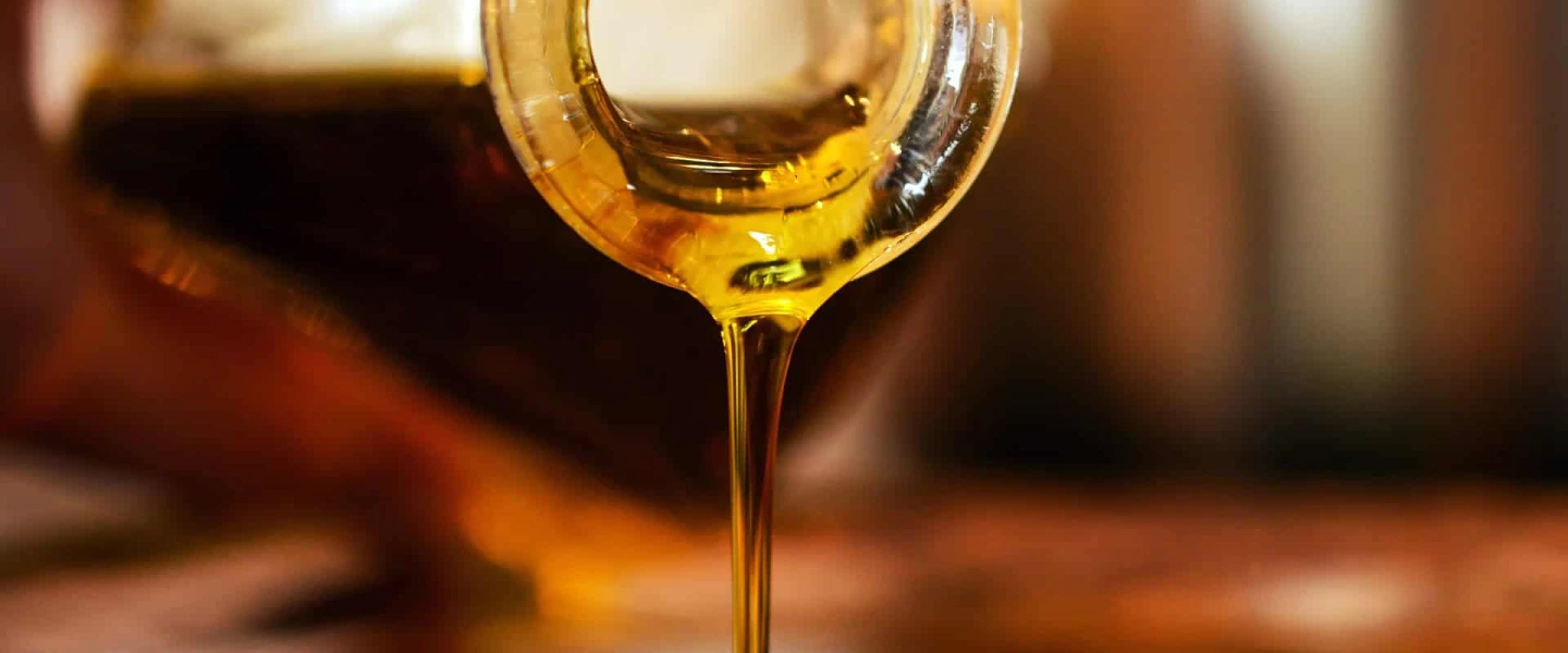 Pouring Oil