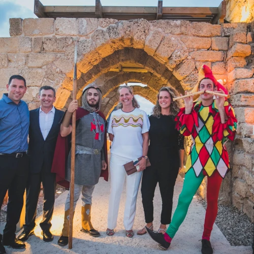 From right: Alice de Rothschild, Baroness Ariane de Rothschild, Guy Swersky and Michael Karsenti. Credit: Victor Levy.