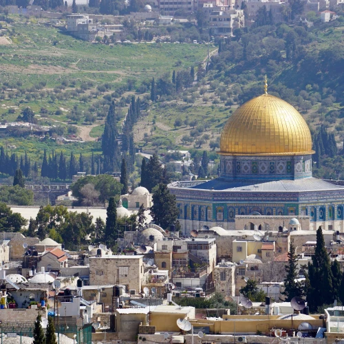 A view of the Temple Mount in Jerusalem. Photo by Judy Lash Balint.