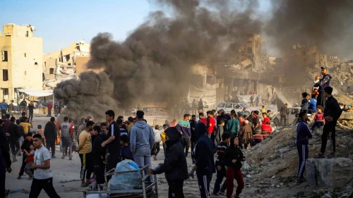 Palestinian anti-Hamas protest