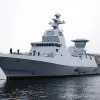 The commissioning and flag-raising ceremony onboard the “INS Magen” in Kiel, Germany, on Nov. 11, 2020. Credit: IDF Spokesperson's Unit.