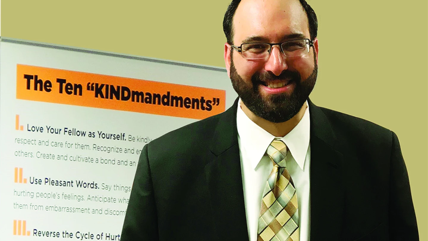 Rabbi Tzvi Muller. Credit: Photo by David Sachs.