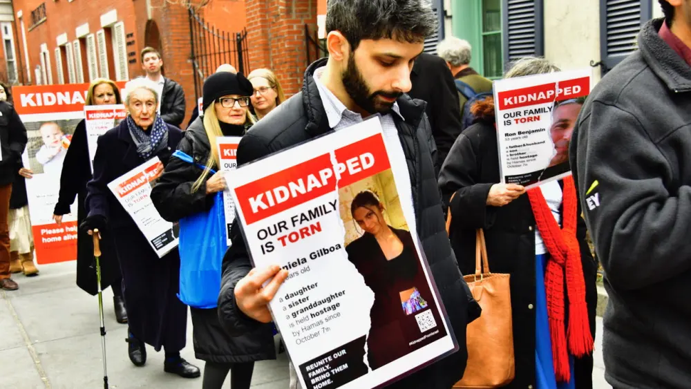 Manhattan March for Hostages