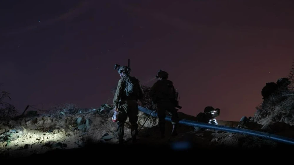 Israeli forces conducting ground operations in the Gaza Strip, Nov. 5, 2023. Credit: IDF.