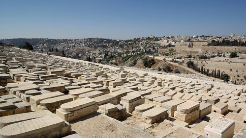 The Mount of Olives Jewish cemetery. Credit: Berthold Werner via Wikimedia Commons.